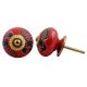 Red Scorpion Painted Knob